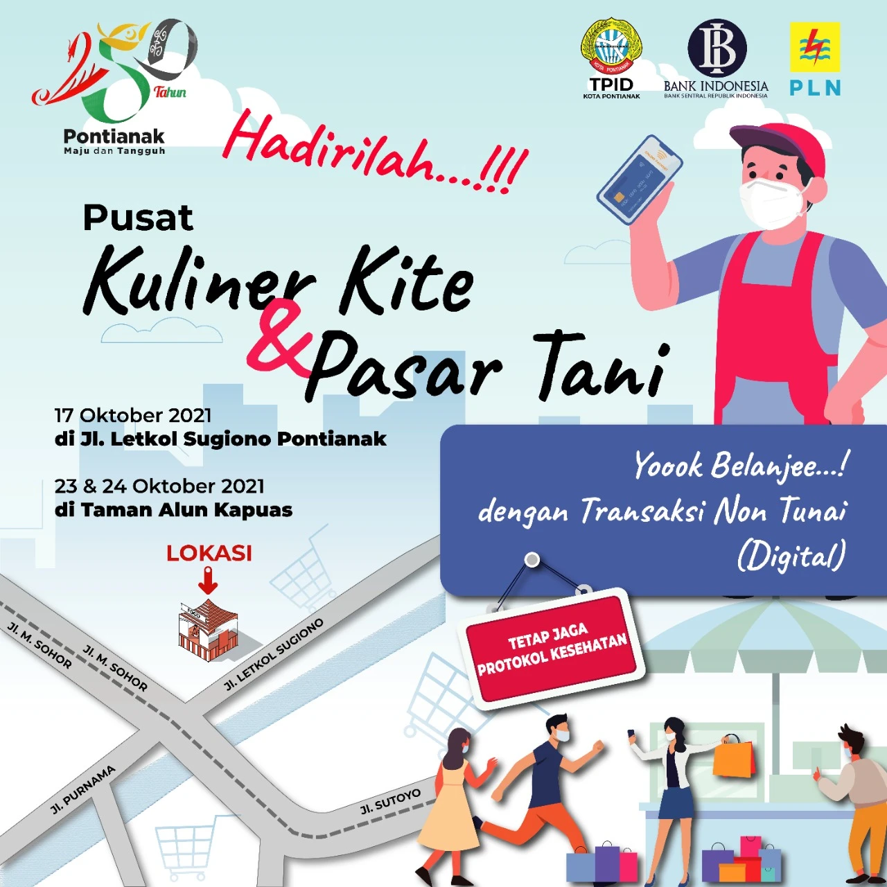 Pusat Kuliner Kite dan Pasar Tani
